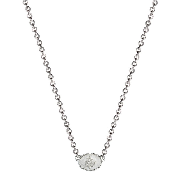 Me & Ro Jewelry - Me & Ro Sterling Silver  Flower Bud ID Pendant